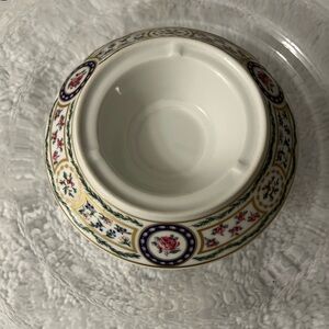 Haviland Limoges ‘Louveciennes’ Porcelain Cigar Ashtray or Trinket Display RARE